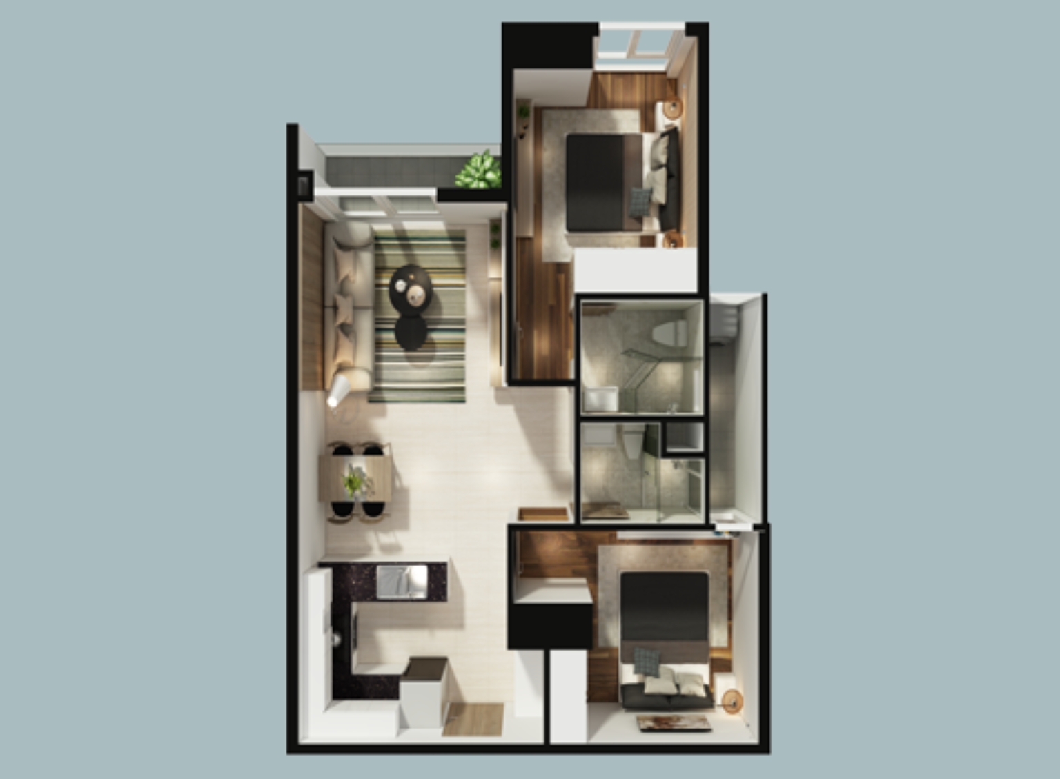 Calla Garden - layout 2pn